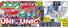 Комплект наклеек для КМУ Unic U-can 290 серии
